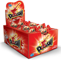 Chicle Poosh Morango 200g