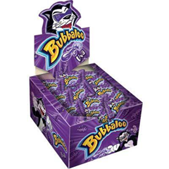 Chicle Bubbaloo Uva 60x1