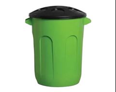 Cesto Plastico Jaguar Fechado 93l