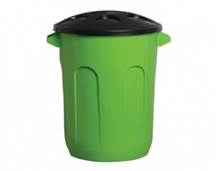 Cesto Plastico Jaguar Fechado 93l
