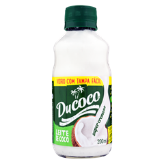 Leite De Coco Ducoco Vidro 200ml