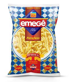 Macarrao Emege Parafuso Semola 500g