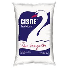 Sal Cisne Refinado 1kg