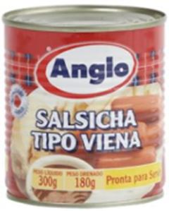 Salsicha Anglo Tipo Viena Lata 180g