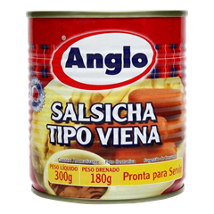 Salsicha Anglo Tipo Viena Lata 180g