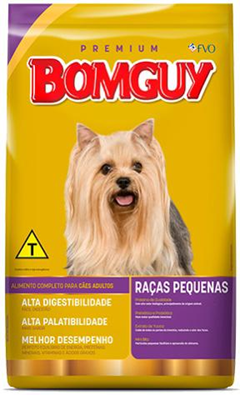 Racao Para Caes Bomguy Pequenas Racas 1kg