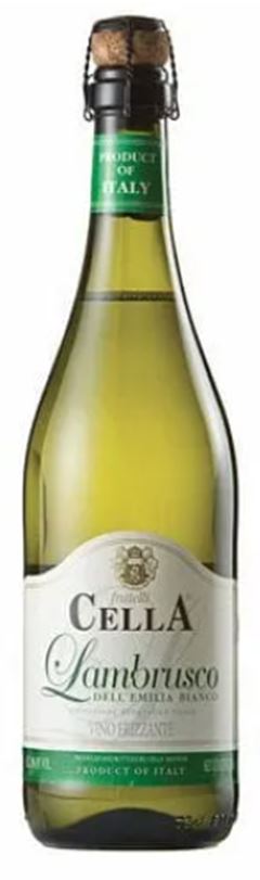 Vinho Italiano Cella Lambrusco Branco 750ml