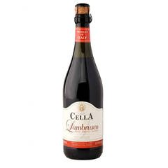 Vinho Italiano Cella Lambrusco Tinto 750ml