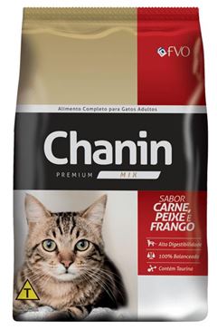 Racao Para Gato Chanin Mix 25kg
