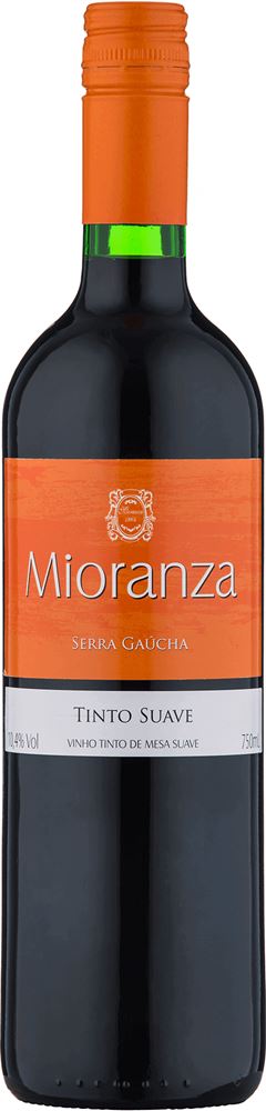 Vinho Nacional Mioranza Tinto Suave 750ml