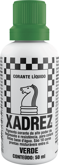 Corante Xadrez Liquido Verde 50ml