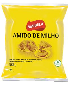 Amido De Milho Amibela 20x500g