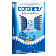 Haste Flexivel Cotonete Johnsons 12x75un