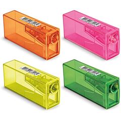 Apontador Faber Castell Neon Com Deposito