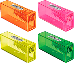 Apontador Faber Castell Neon Com Deposito
