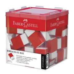 Borracha Faber Castell Tk Eco Plastico Branca