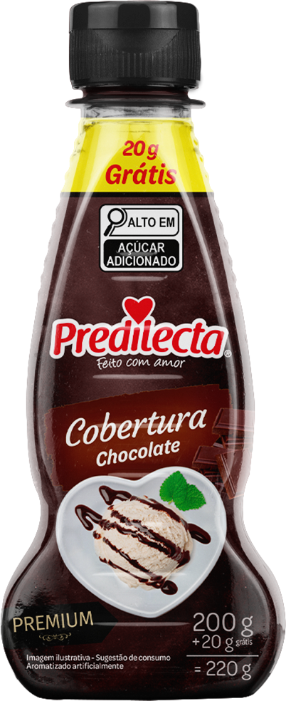 Cobertura Para Sorvete Predilecta Chocolate 200g