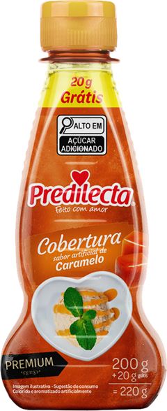 Cobertura Para Sorvete Predilecta Caramelo 220g