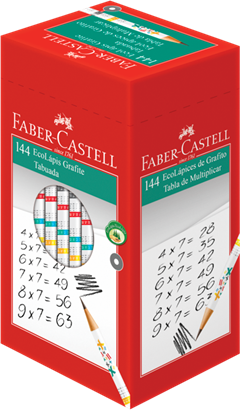 Lapis Grafite Faber Castell Fantasia Tabuada