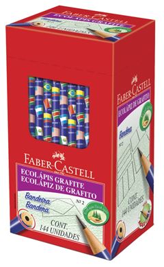 Lapis Grafite Faber Castell Fantasia Bandeiras