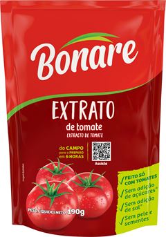 Extrato De Tomate Bonare Sachet 190g