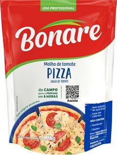 Molho De Tomate Bonare Pizza Sachet 1,7kg