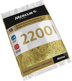 Elastico Mercur Super Amarelo 18 2.200un