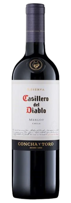 Vinho Chileno Casillero Del Diablo Merlot Tinto 750ml