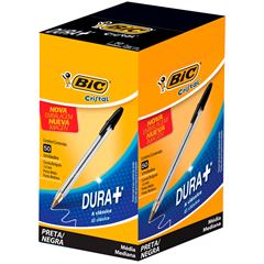 Caneta Bic Esferografica Cristal Preto