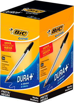 Caneta Bic Esferografica Cristal Preto