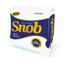 Guardanapo Snob Folha Simples Grande 33x30 50fls