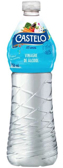Vinagre De Alcool Castelo 750ml