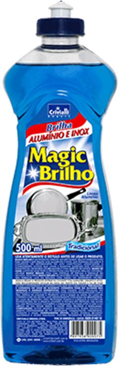 Brilha Aluminio Magic Brilho Neutro 500ml