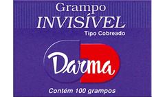 Grampo Cabelo Darma Cabelo Castanho N5 10x100
