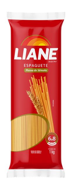 Macarrao Liane Espaguete Semolado 1kg