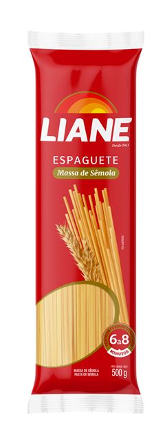 Macarrao Liane Espaguete Semolado 500g