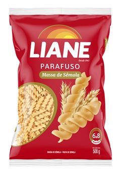 Macarrao Liane Parafuso Semolado 500g