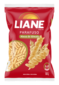 Macarrao Liane Parafuso Semolado 500g