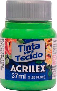 Tinta Tecido Acrilex Verde Folha 37ml Ref 510