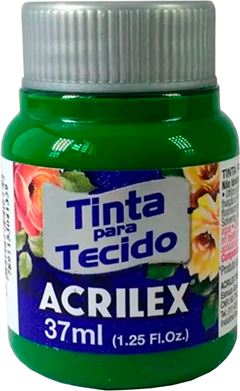Tinta Tecido Acrilex Verde Musgo 37ml Ref 513