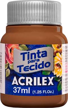 Tinta Tecido Acrilex Marrom 37ml Ref 531