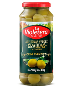Azeitona Verde La Violetera Premium 360g
