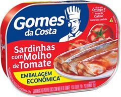 Sardinha Gomes Da Costa Tomate 250g
