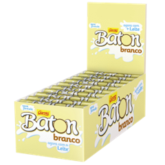 Chocolate Garoto Baton Branco 16g