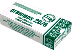 Grampo Acc 26/6 Aco Acobreado 5000un