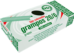 Grampo Acc 26/6 Aco Galvanizado 5000un