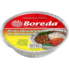 Marmitex Aluminio Boreda Fechamento Maquina N8