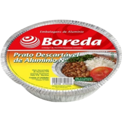Marmitex Aluminio Boreda Fechamento Maquina N9