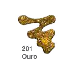 Cola Gliter Acrilex Ouro Ref 201