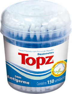 Haste Flexivel Topz Pote 1x150un